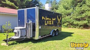 2023 Food Trailer Kitchen Food Trailer Air Conditioning Wisconsin for Sale