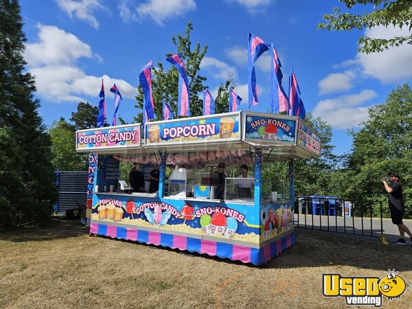 1990 Carnival-style Food Concession Trailer Concession Trailer British Columbia for Sale