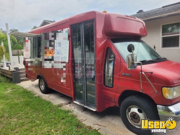 1994 E350 Kitchen Food Truck All-purpose Food Truck Florida Gas Engine for Sale