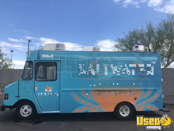 1998 20' P30 Step Van Kitchen Food Truck All-purpose Food Truck Air Conditioning Arizona Gas Engine for Sale