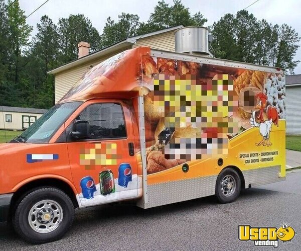 2007 All-purpose Food Truck All-purpose Food Truck Georgia Diesel Engine for Sale