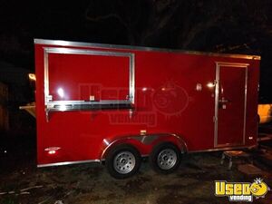 2024 Food Concession Trailer Kitchen Food Trailer Stainless Steel Wall Covers Florida for Sale