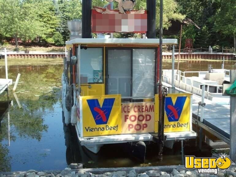 Turnkey Food Concession BOAT Floating Restaurant for Sale in Illinois