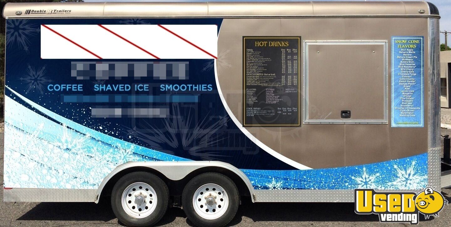 Used 2010 Concession Trailer in Idaho for Sale Snow Cone Trailer