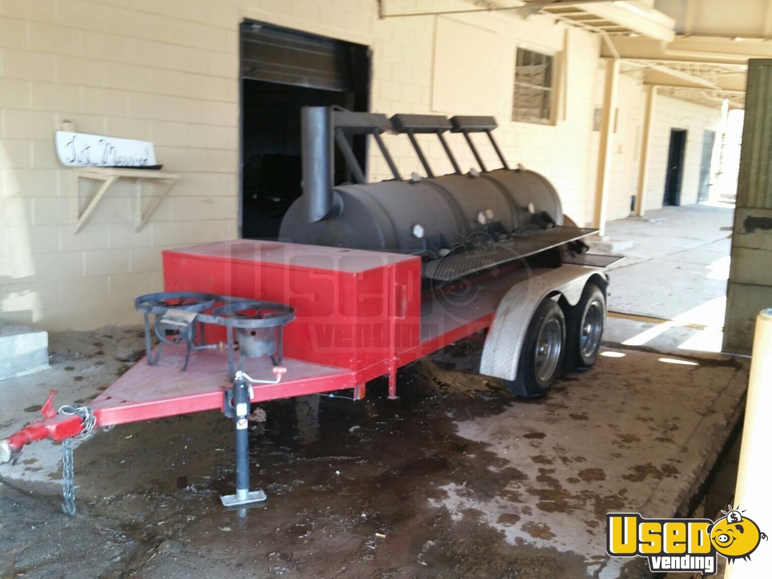 Used Commercial Mobile Smoker Trailer Smoker Trailer for Sale in Kansas