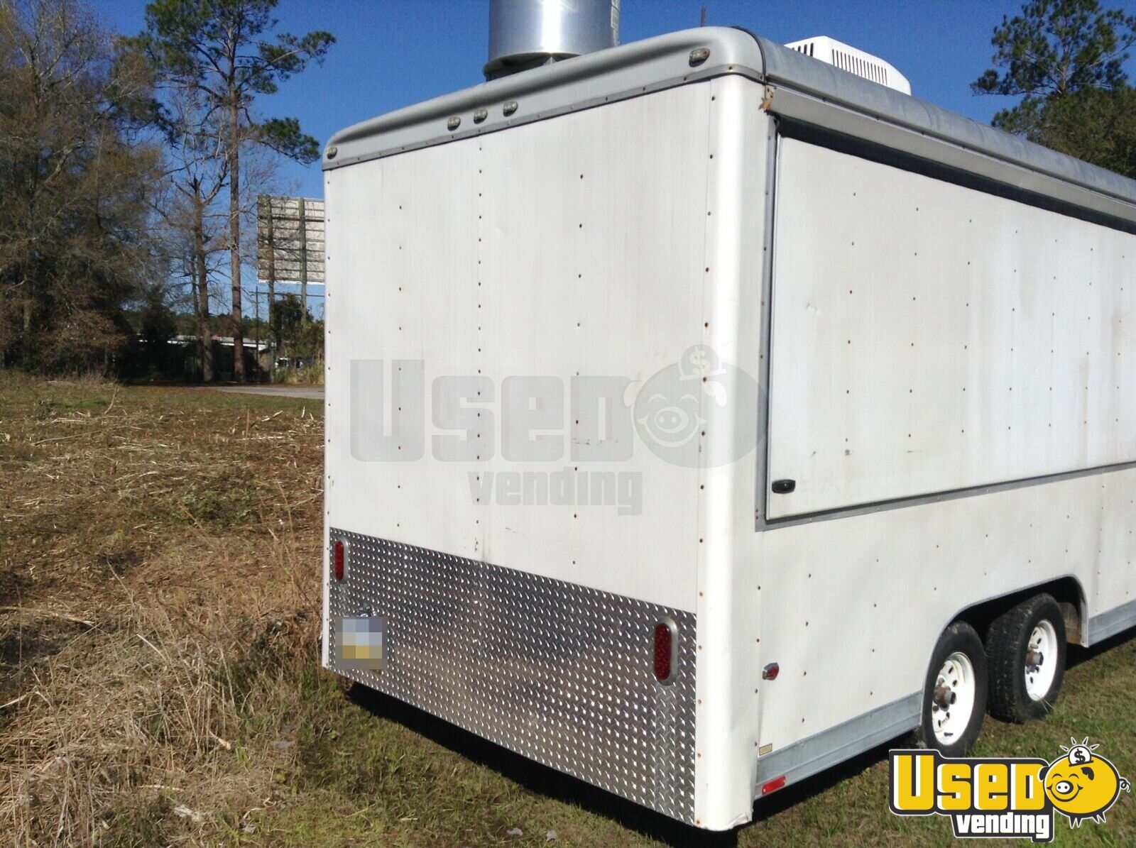 Used Wells Cargo Concession Trailer in Florida for Sale Mobile Kitchen