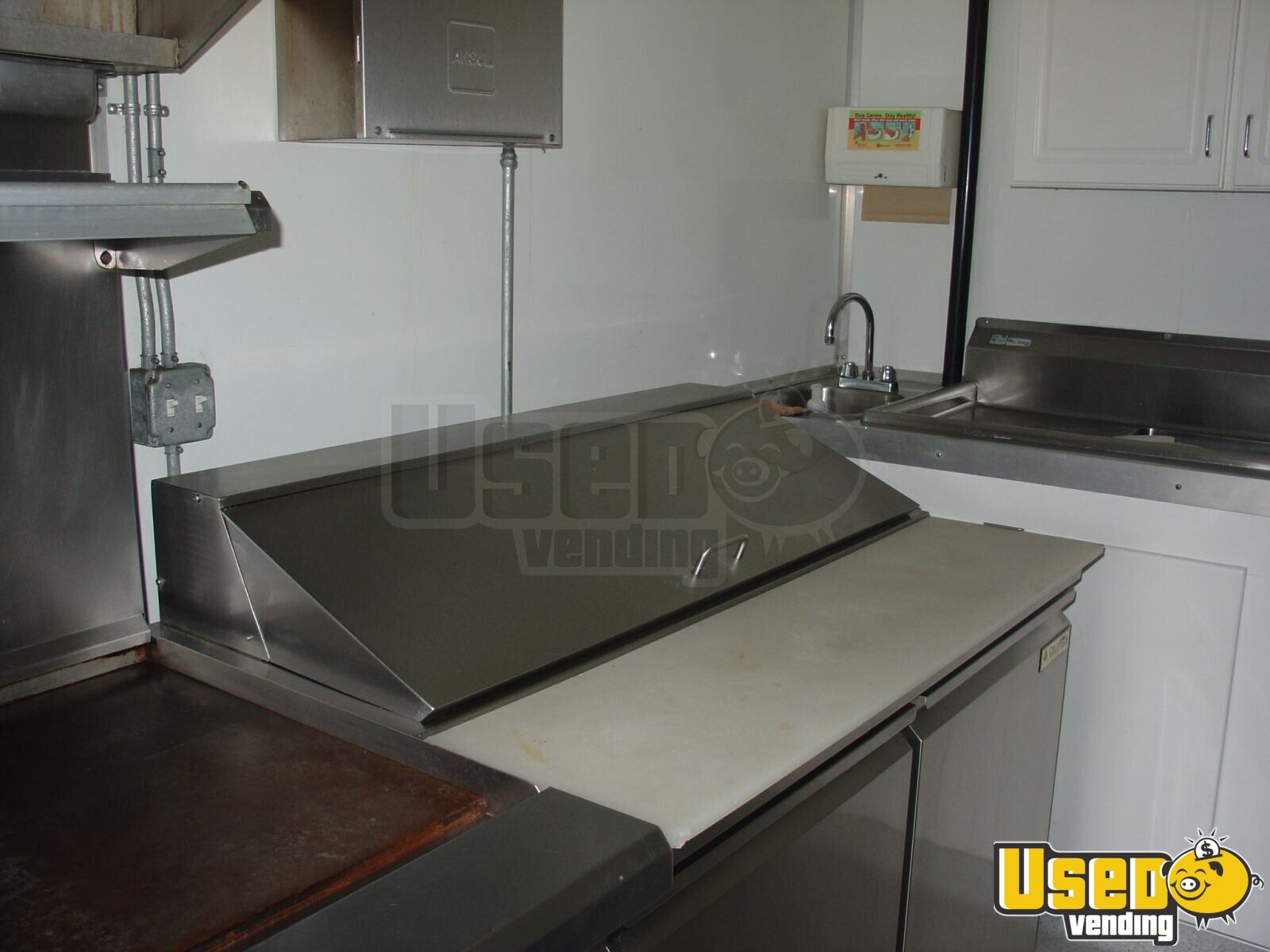 Used 16' Concession Trailer in Washington for Sale Mobile Kitchen