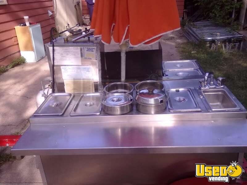 Food Catering Cart Deluxe Food Cart Towable Food Cart