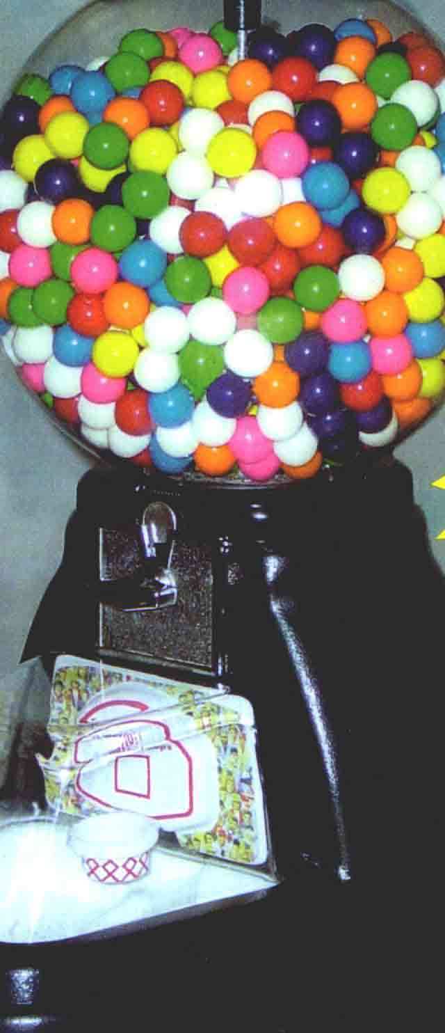 Shootin Hoops Gumball Machine