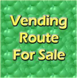 Vending Machine Route for sale