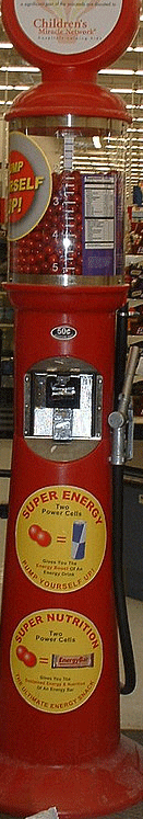 Power Cell Gumball Machines