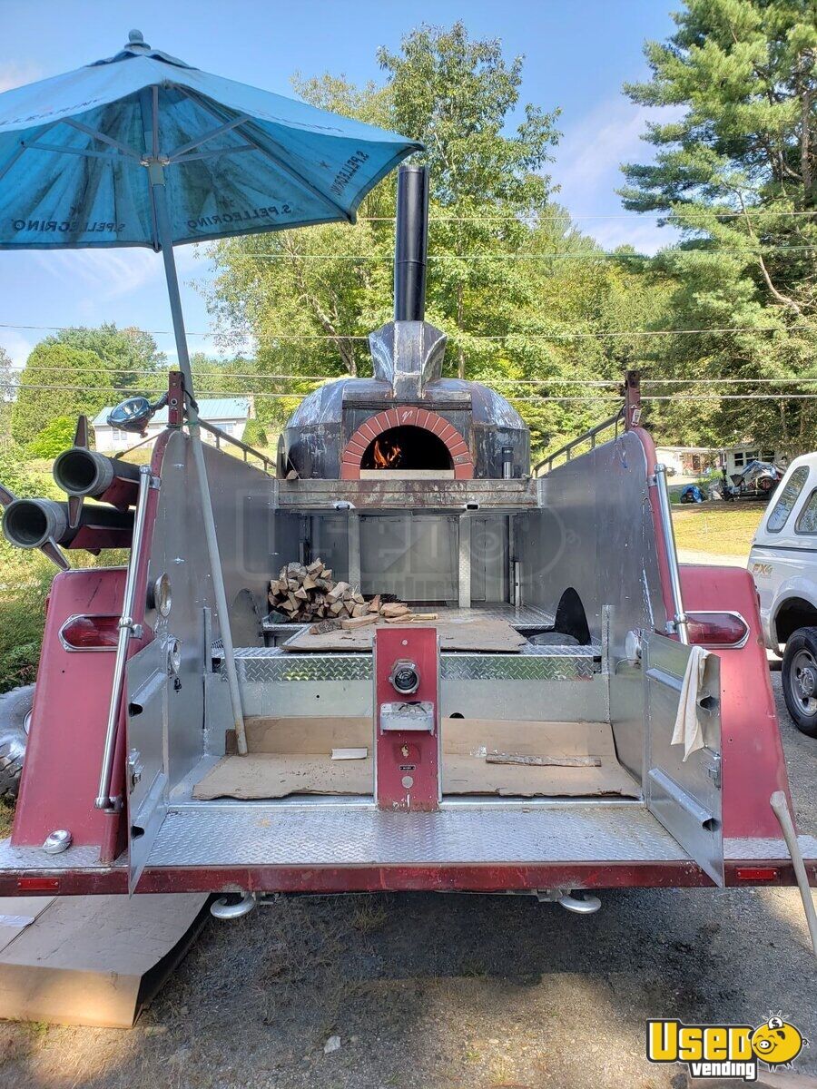 Vintage 1962 Ford Fire Truck Pizza Truck For Sale In Vermont