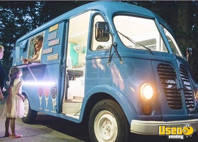 Vintage 1963 International Ice Cream Truck Mobile Creamery Unit For Sale In Pennsylvania