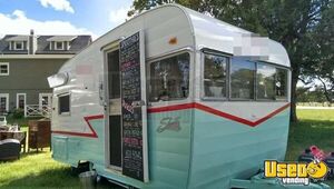 1964 Shasta Airflyte Kitchen Food Trailer Indiana for Sale