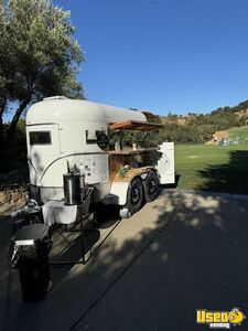 1965 2 Horse Double Axle Trailer Beverage - Coffee Trailer Exterior Customer Counter California for Sale