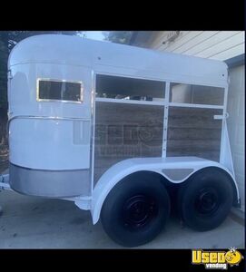 1965 2 Horse Double Axle Trailer Beverage - Coffee Trailer Insulated Walls California for Sale