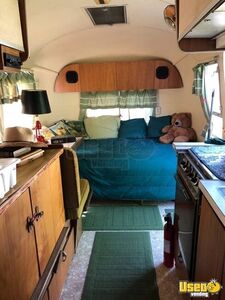 1965 Globetrotter Tiny Home Interior Lighting Oregon for Sale