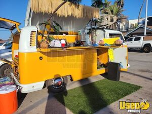 1968 Kombi Coffee & Beverage Truck Diamond Plated Aluminum Flooring California Gas Engine for Sale