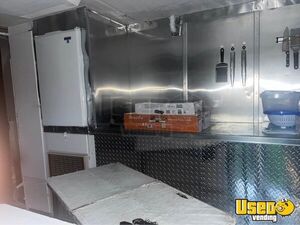 1970 Concession Trailer Kitchen Food Trailer Stainless Steel Wall Covers Nebraska for Sale