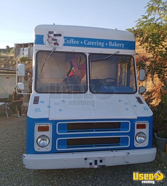 1972 Chevrolet Coffee & Beverage Truck Stainless Steel Wall Covers California Gas Engine for Sale