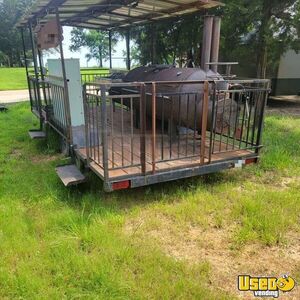 1973 Duran Barbecue Food Trailer Bbq Smoker Texas for Sale