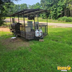 1973 Duran Barbecue Food Trailer Cabinets Texas for Sale