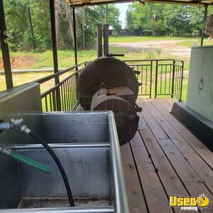 1973 Duran Barbecue Food Trailer Interior Lighting Texas for Sale