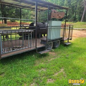 1973 Duran Barbecue Food Trailer Propane Tank Texas for Sale