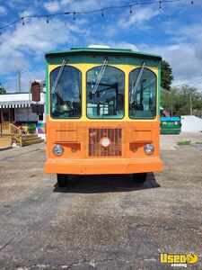 1979 Trolley All-purpose Food Truck Concession Window Florida Diesel Engine for Sale