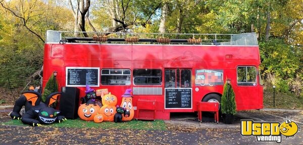 1980 Double Decker All-purpose Food Truck Michigan Diesel Engine for Sale