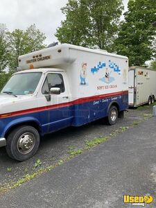 1981 E350 Ice Cream Truck Soft Serve Machine New York Gas Engine for Sale