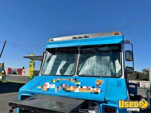 1982 Food Truck Taco Food Truck Diamond Plated Aluminum Flooring California Gas Engine for Sale