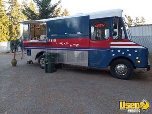 1984 Value Van Step Side Taco Food Truck Concession Window Washington Gas Engine for Sale