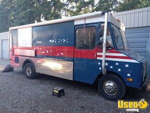 1984 Value Van Step Side Taco Food Truck Concession Window Washington Gas Engine for Sale