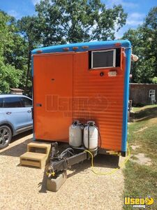 1986 Cargo Kitchen Food Trailer Exterior Customer Counter Arkansas for Sale