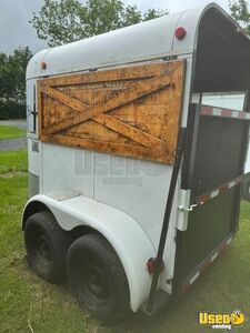 1986 Mobile Bar Trailer Beverage - Coffee Trailer Concession Window Virginia for Sale