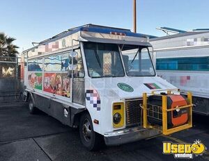 1987 P30 Taco Food Truck Concession Window California Gas Engine for Sale