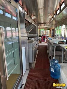 1988 Trolley Food Truck All-purpose Food Truck Prep Station Cooler New Jersey for Sale