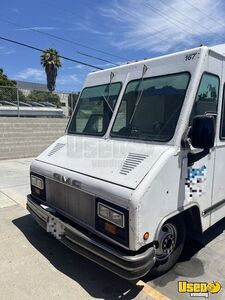 1989 Food Truck All-purpose Food Truck Diamond Plated Aluminum Flooring California Gas Engine for Sale