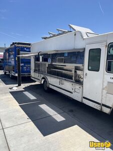 1989 Food Truck All-purpose Food Truck Stainless Steel Wall Covers California Gas Engine for Sale