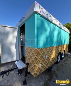 1989 Ice Cream Trailer Ice Cream Trailer Air Conditioning Kansas for Sale