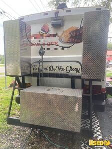 1990 Micro Mini Motorhome Barbecue Food Truck Cabinets Florida Diesel Engine for Sale