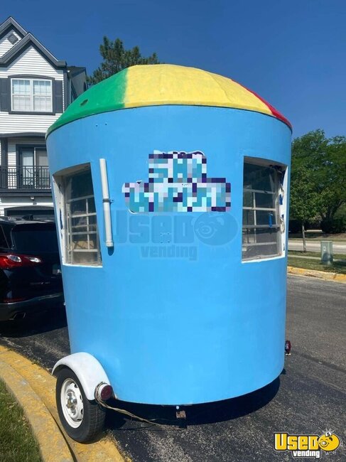 1990 Shaved Ice Trailer Snowball Trailer Illinois for Sale