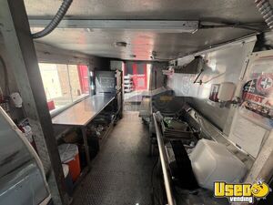 1991 Grumman Olson Barbecue Food Truck Diamond Plated Aluminum Flooring Virginia Diesel Engine for Sale