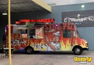 1991 Step Van Pizza Food Truck Pizza Food Truck Michigan Gas Engine for Sale