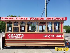 1992 Concession Trolley Concession Trailer Tennessee for Sale