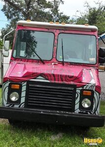 1992 P30 All-purpose Food Truck Diamond Plated Aluminum Flooring Florida Gas Engine for Sale