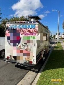 1992 Step Van Ice Cream Truck Cabinets California Gas Engine for Sale