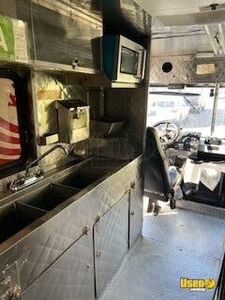 1992 Step Van Ice Cream Truck Diamond Plated Aluminum Flooring California Gas Engine for Sale