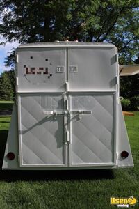 1993 Two Horse Trailer Beverage - Coffee Trailer Refrigerator Illinois for Sale